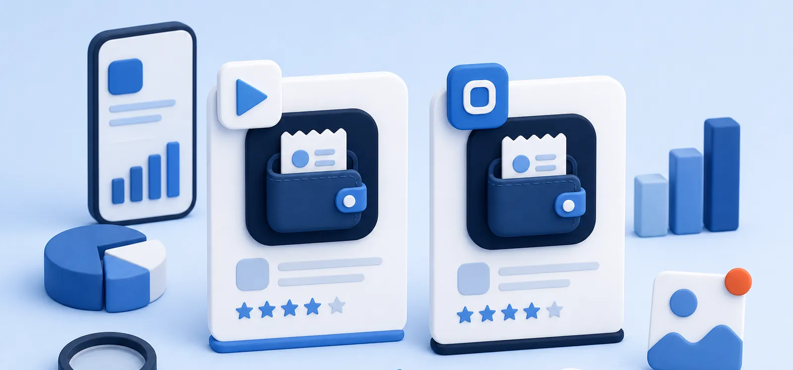La misma app con un título distinto en Google Play y en App Store